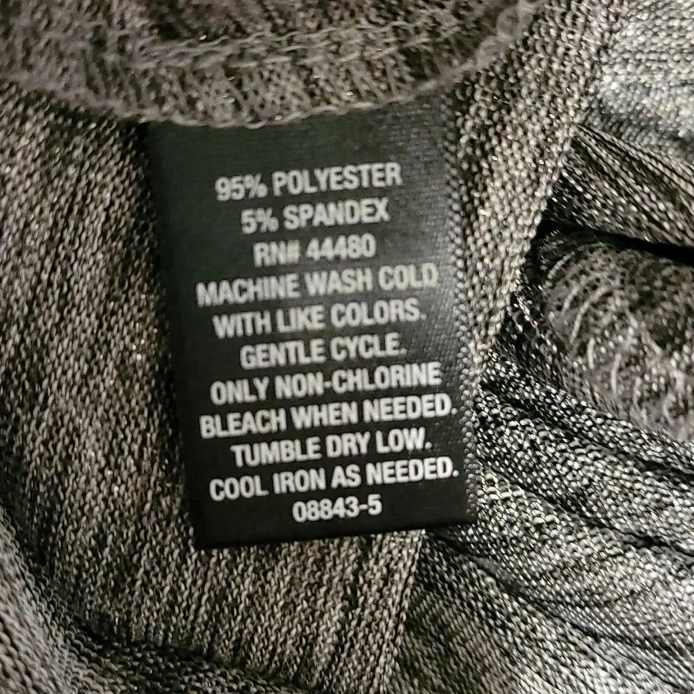 NWT Bold elements off shoulder silver top‎ - Picture 7 of 7